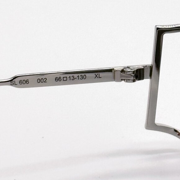 NEW SAINT LAURENT SL 606 002 SILVER SL606 002 UNISEX SUNGLASSES SAINT LAURENT - Picture 8 of 11